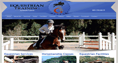 Desktop Screenshot of agequestrian.com